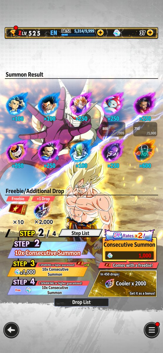 Wanted_Dokkan's tweet photo. Thanks for Playing Dragon Ball Legends!!!!! https://t.co/GmAtECwvdd