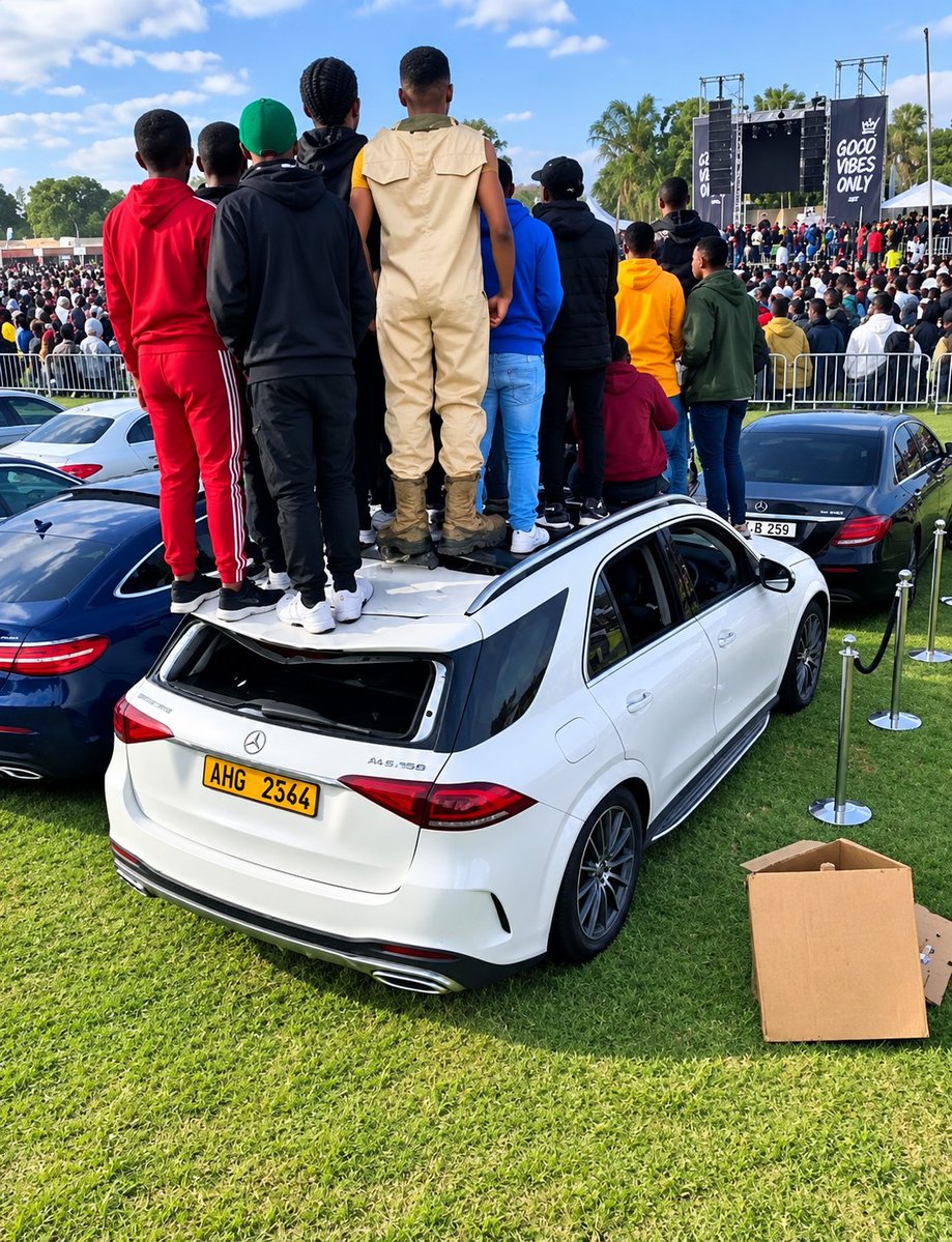 BellaJemuel's tweet photo. You saw them like this immediately after the match. 

As the car owner, what would you do? 🤔 https://t.co/XHmZSLoU2v