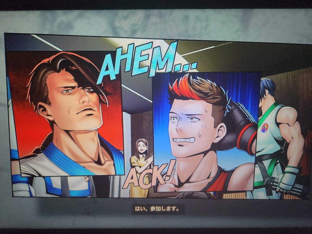 TERRY_BOGARD_07's tweet photo. 本日の餓狼伝説😃
本日、キム・カッファン卍解と共に
WOLVE'S DESTINYのMary's Report
等々、色々と卍解😍
先ずはストーリーをやって
ｲｸｿﾞｰ!✊😃

普段は爽やか系なのに、悪人相手にしか見せない鬼の形相で実の息子相手でも容赦無く嗜めるの良いゾ～コレ😍
キムでクリアやったぜ！😍🙌 https://t.co/YoFZXChlBB
