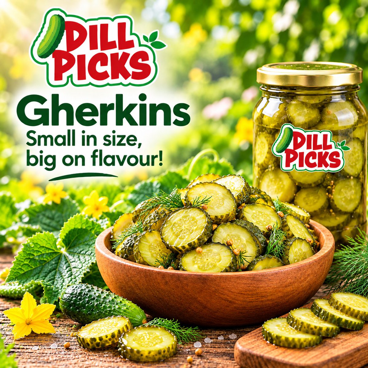 vrdharmendra's tweet photo. 🥒 Small in size. BIG on flavour! 🌿 Dill Picks Gherkins deliver a satisfying crunch and tangy dill flavour in every bite. Perfect for burgers, sandwiches, salads—or straight from the jar! 💚

#DillPicks #Gherkins #DillPickles #Pickles #PickleLovers #PickleLove #CrunchyPickles https://t.co/r0k3IbVu4L