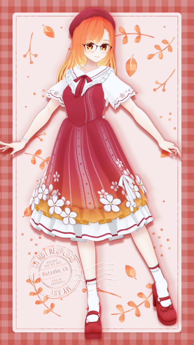 otsuha_ch's tweet photo. 秋の香りを纏う
（使用させて頂いたアイテムはツリーへ）
#VRoid https://t.co/7lRmmgj3LW