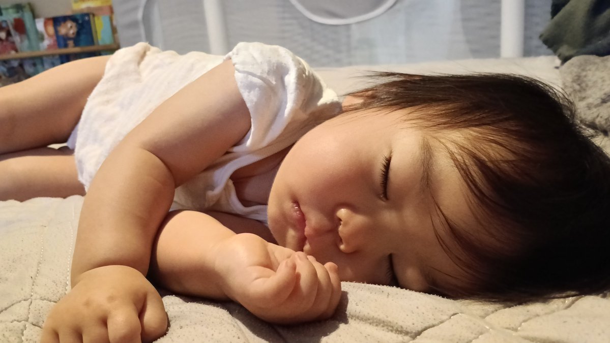 oosakaue1's tweet photo. コレ否定してる人らおるけど、我が家３女は１歳１ヶ月で王将の天津飯と中華丼食べるよ笑

きゃわ☺ https://t.co/vpJs2SiK82