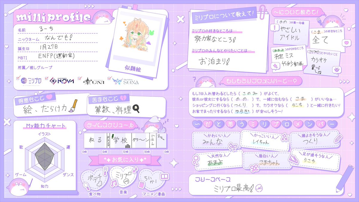 7uqlgd's tweet photo. 初めましてー！るーちと申します
♡.*･ﾟ---------------------.*･ﾟ♡
推し🫱🏻小廻こまちゃん⛩️🔆
ミリプロみんな好き🫶
♡.*･ﾟ---------------------.*･ﾟ♡ 
これから宜しくお願いします(⋆ᴗ͈ˬᴗ͈)” https://t.co/vFX19wouZE