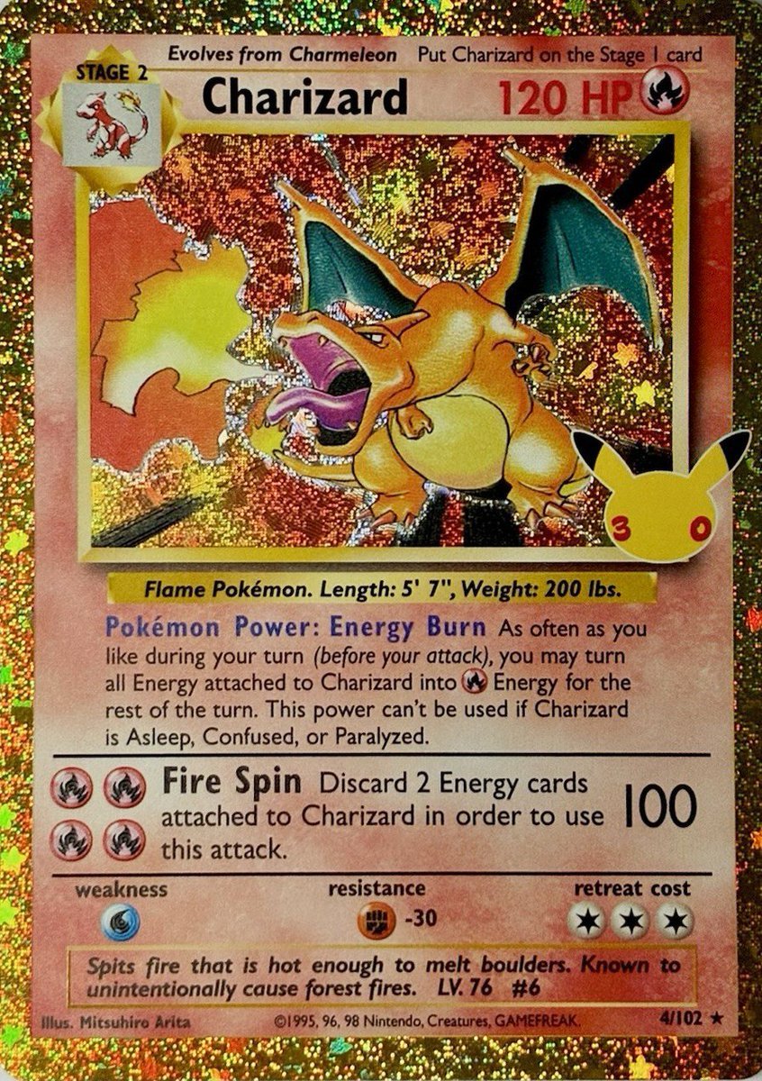 POPBOX_RWA's tweet photo. "30th Celebration" Pull Rates and Most Valuable Cards Worldwide: Friendliest Pull Rates of the Modern Era!
#Pokemon #PokemonTCG #POPBOX https://t.co/mTBlyhaalW