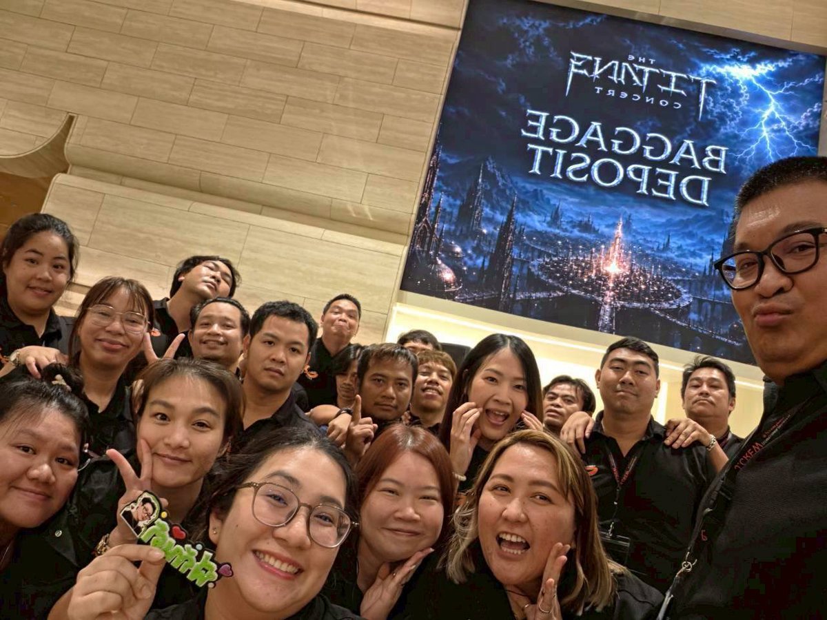 JCrewStaffUsher's tweet photo. Job : The Titans Concert
Venue : ศูนย์การประชุมแห่งชาติสิริกิติ์
Date : 20-21.06.2026 
Client🙏🏻 Zapp world / เอ็นเซ้นเท็ต / Monday on December

Special Thanks🤍 The Security Af Team
Thanks Team🧡 Staff / Usher

#THETITANSCONCERT
#Jcrewteam
#Jcrewfamily https://t.co/FNugZCRlXi