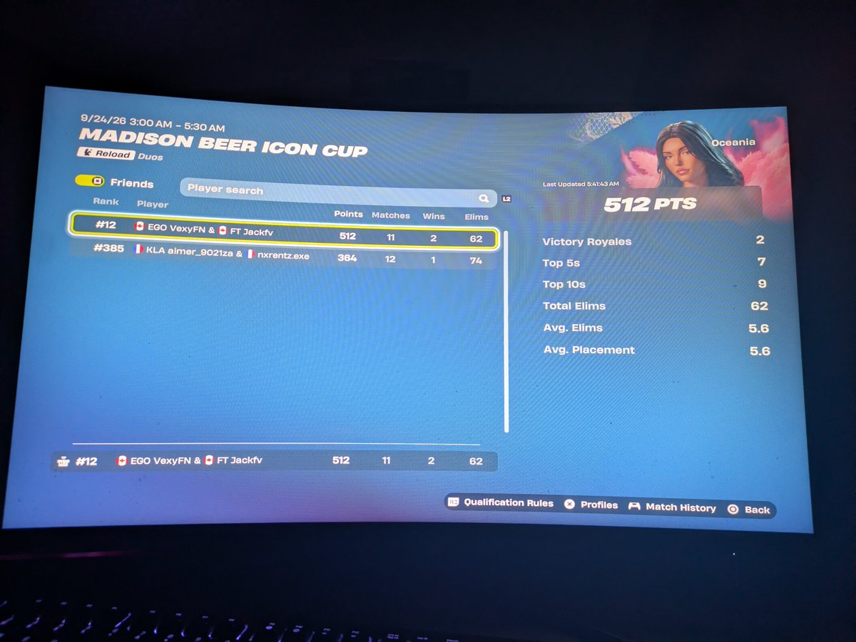 EGOVexyFN's tweet photo. 12ST 🏆
EASY SKIN 
@egoesports26 https://t.co/EsiSumElOV