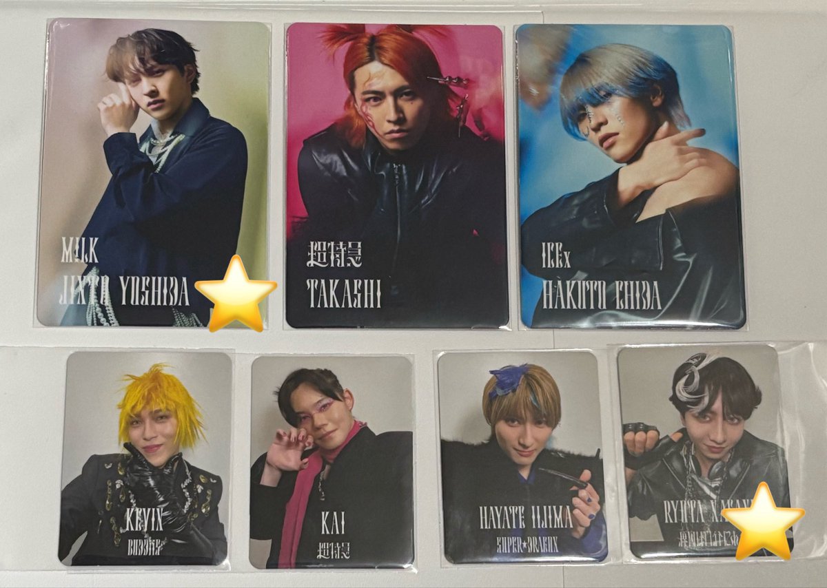 bluecat8500's tweet photo. 【交換】Yes! 東京　Y東　トレカ　EBiDAN エビダン

譲:変身ver.千田、タカシ、⭐️吉田、KEVIN、カイ、飯島、⭐️長野
制服ver.カイ(通常、ミニ)、⭐️REI、リョウガ

求:草川拓弥(通常、ミニ)＞NAOYA(通常、ミニ)、EIKU(通常、ミニ)、HAYATO(通常、ミニ)、山中柔太郎(通常、ミニ)

→ https://t.co/9Jubqe0Ka7