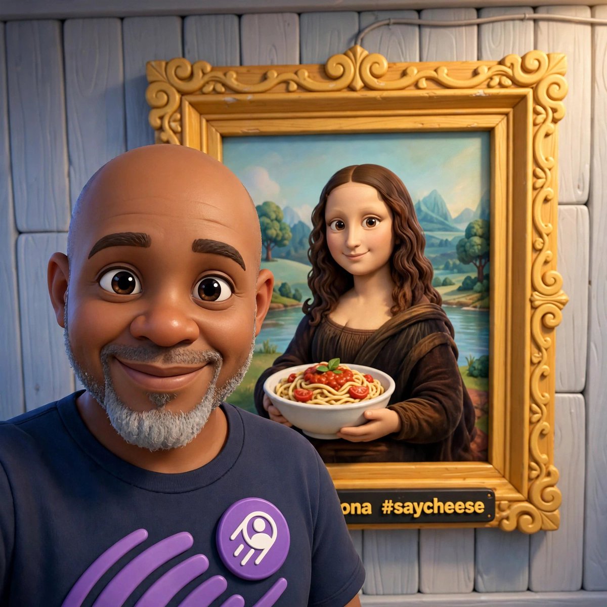3D-cartoon avatar, second share