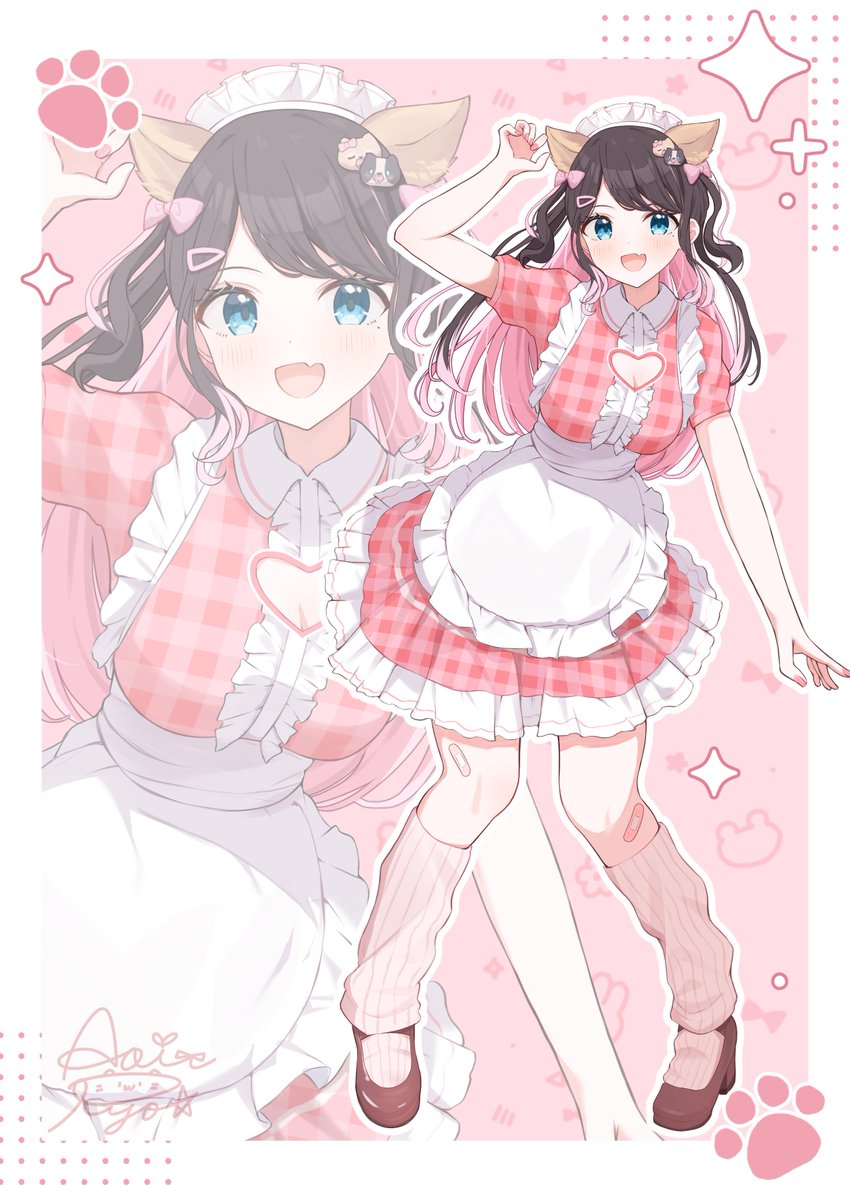 Aoi_Ryo_V's tweet photo. メイドなずぴ🐶❤
 #なずなーと https://t.co/AV938KjFEK
