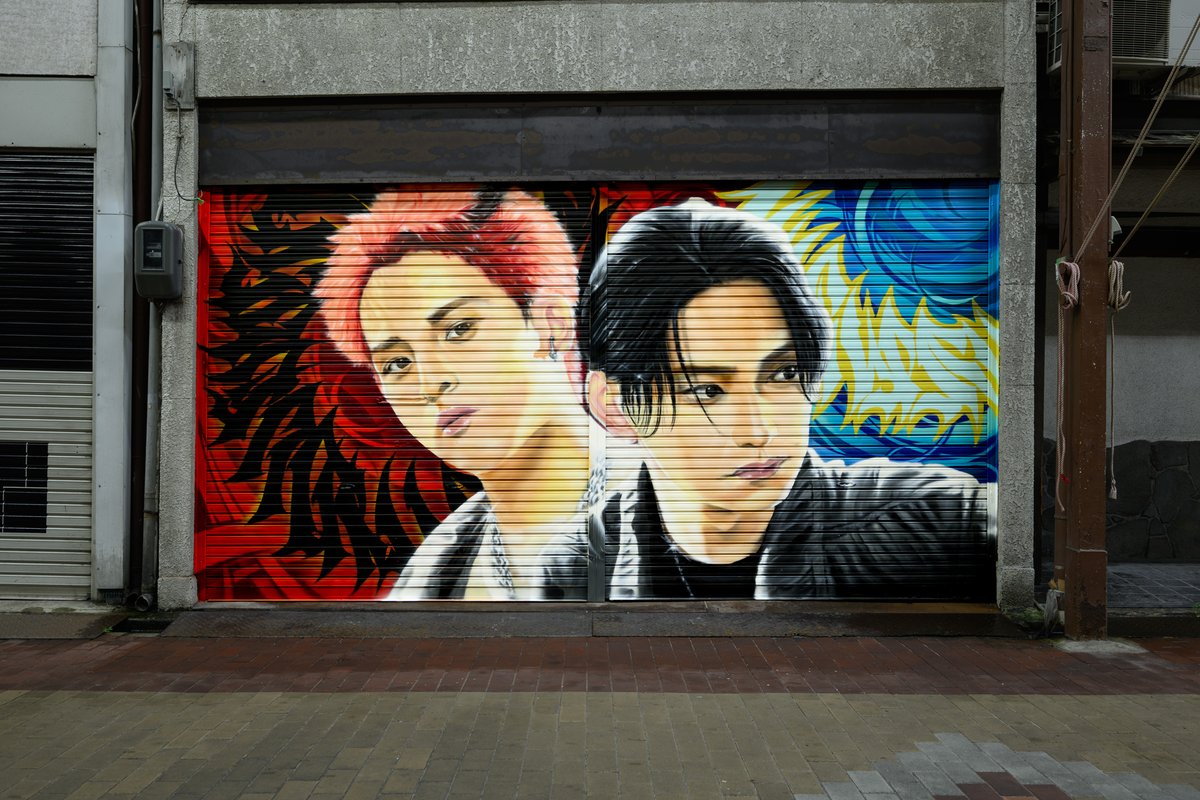 BMSG_official's tweet photo. “BMSG OPEN THE SHUTTER”

AR動画体験は9/27(日)まで
[体験時間：各日11:00-19:00]

シャッターアート掲出は10/9(金)まで

🔗https://t.co/ugTA39tE6n

#BMSG_OPENTHESHUTTER
#BMSG https://t.co/IQkfFEMQhf