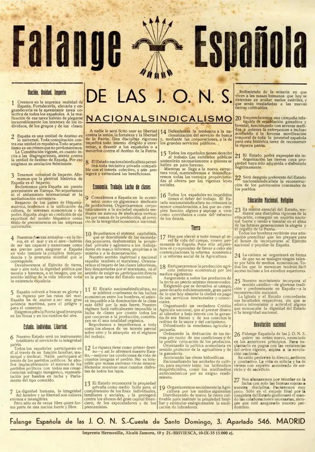 NorbertoPico's tweet photo. “El Estado reconocerá la propiedad privada como medio lícito para el cumplimiento de los fines individuales, familiares y sociales y la protegerá contra los abusos del gran capital financiero, de los especuladores y de los prestamistas”.
Desde 1934. https://t.co/xMfqHiUw4h
