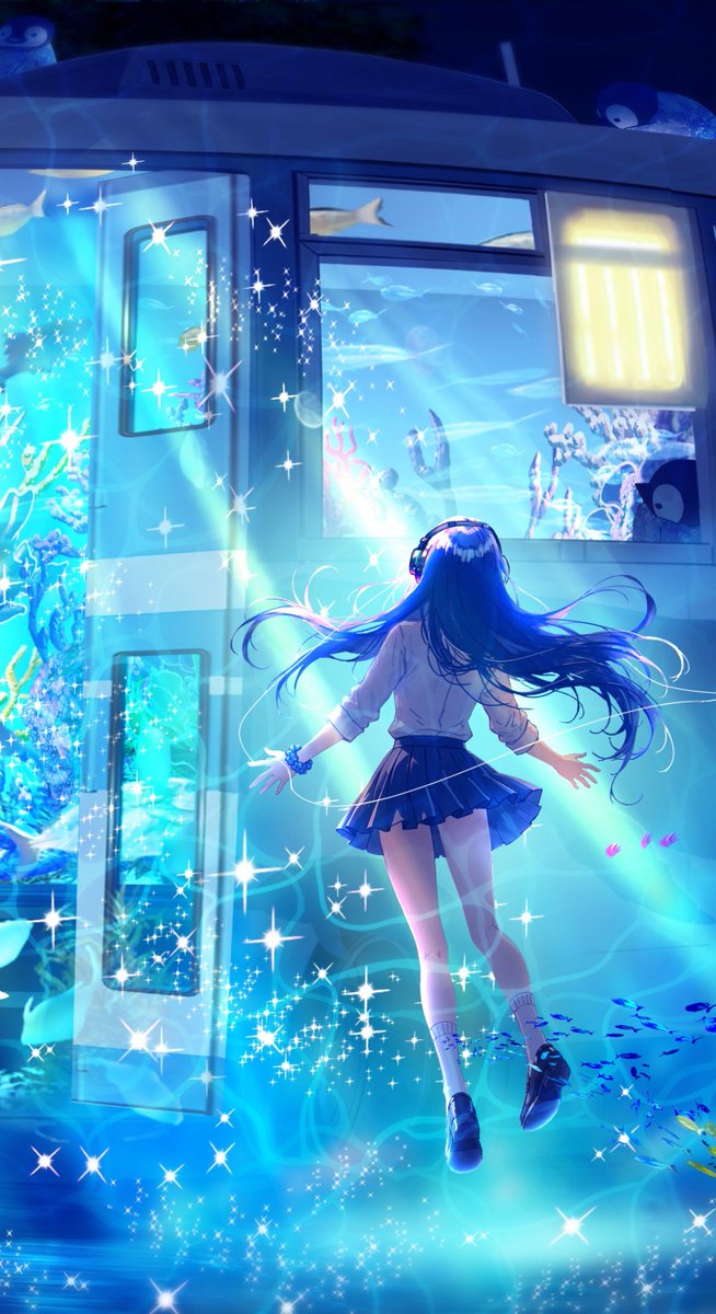 makoron117117's tweet photo. #星降る夜のアクアリウム https://t.co/UbWJxTmsvM