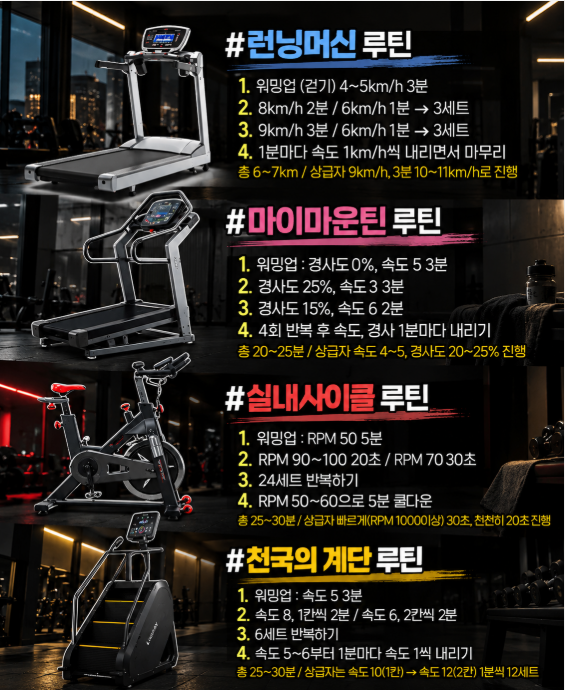 Horang_E2's tweet photo. 이번 추석에 찔 살 미리 빼는 꿀팁

연휴만 되면 먹을 거 못 참는 사람들 주목.
짧게 빡세게 칼로리 태우는 유산소 루틴 모아봄.

런닝머신부터 천국의 계단까지 취향대로 골라서 조지면 됨. https://t.co/KKD0ahY5SE