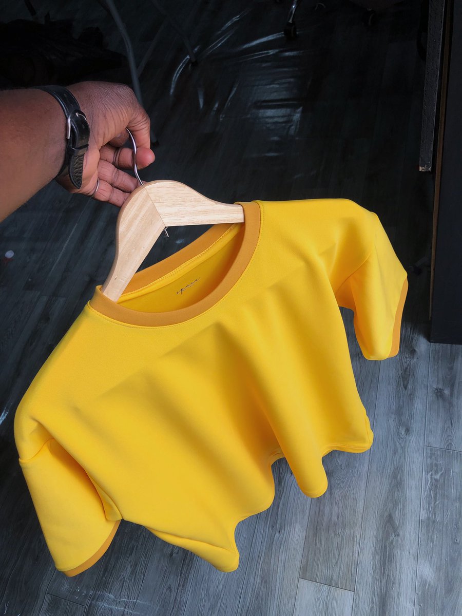 __________Joel's tweet photo. Yellow with gold accents X orange with black accents #ringerteesbyspace https://t.co/MNyvMh0HWX