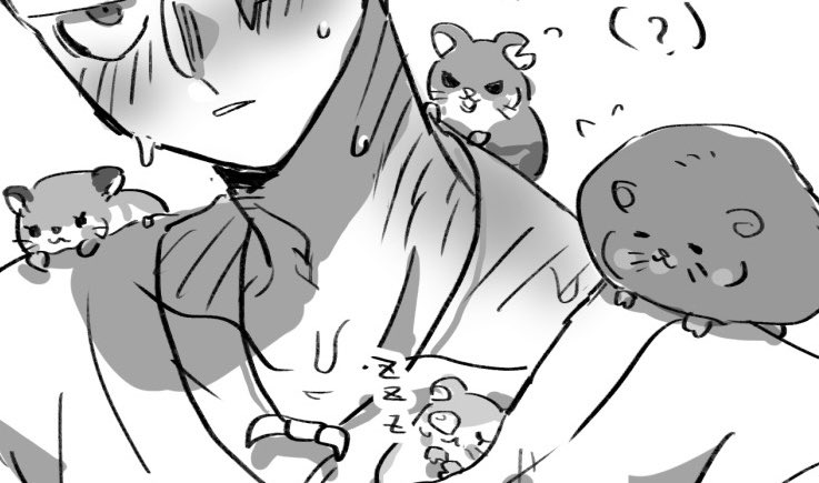 jjigae_udon74's tweet photo. 頑張って描いたときの四天王 https://t.co/XQf4vVp2uG