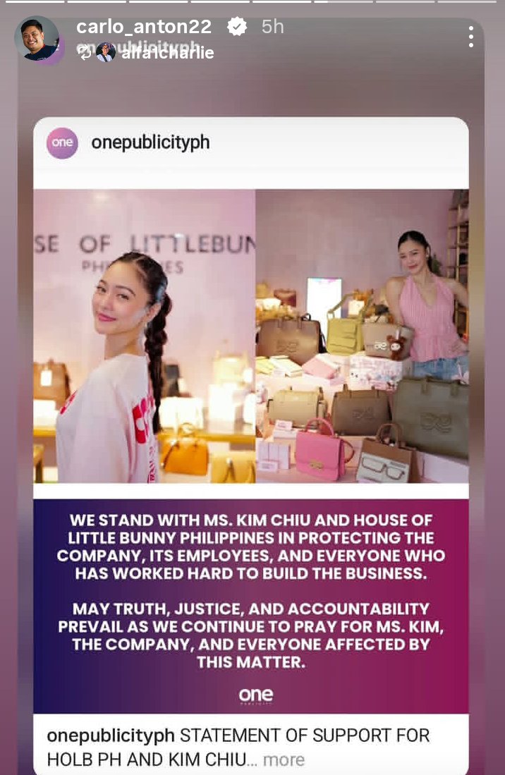 IloveKimPau's tweet photo. Kim Chiu's support system 🥰 https://t.co/Z6hHqURwRx