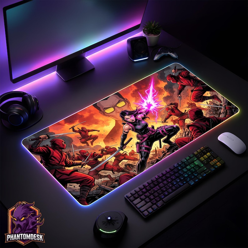 Phantom__Desk's tweet photo. ⚔️💜 For X-Men fans who want their setup to hit differently.

The Psylocke XL Gaming Mouse Pad combines intense battle artwork with a bold ninja aesthetic.

SHOP NOW ON ETSY!
https://t.co/r8WeE235MH

#Psylocke #XMenMousePad #MarvelMousePad #GamingSetup #DeskMat https://t.co/jOvg7Pyh3s