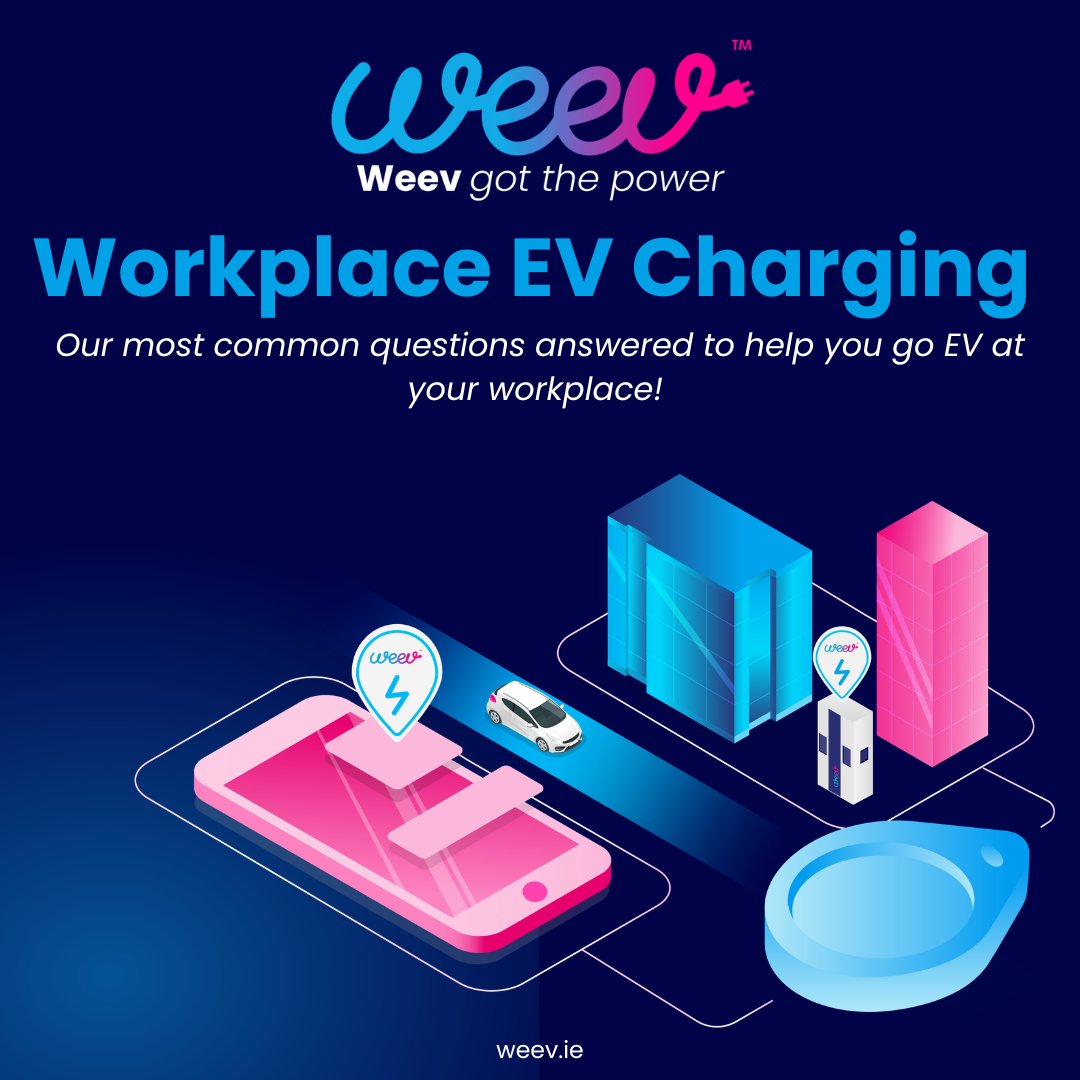 weevcharging's tweet photo. If you've ever wondered how EV charging at work actually works... 

We get asked everything from "Is it worth installing chargers?" to "Are there grants available?" 

Find out the answers to your questions below 👇
https://t.co/Byr1d1ScbS https://t.co/j0GHezCvOF