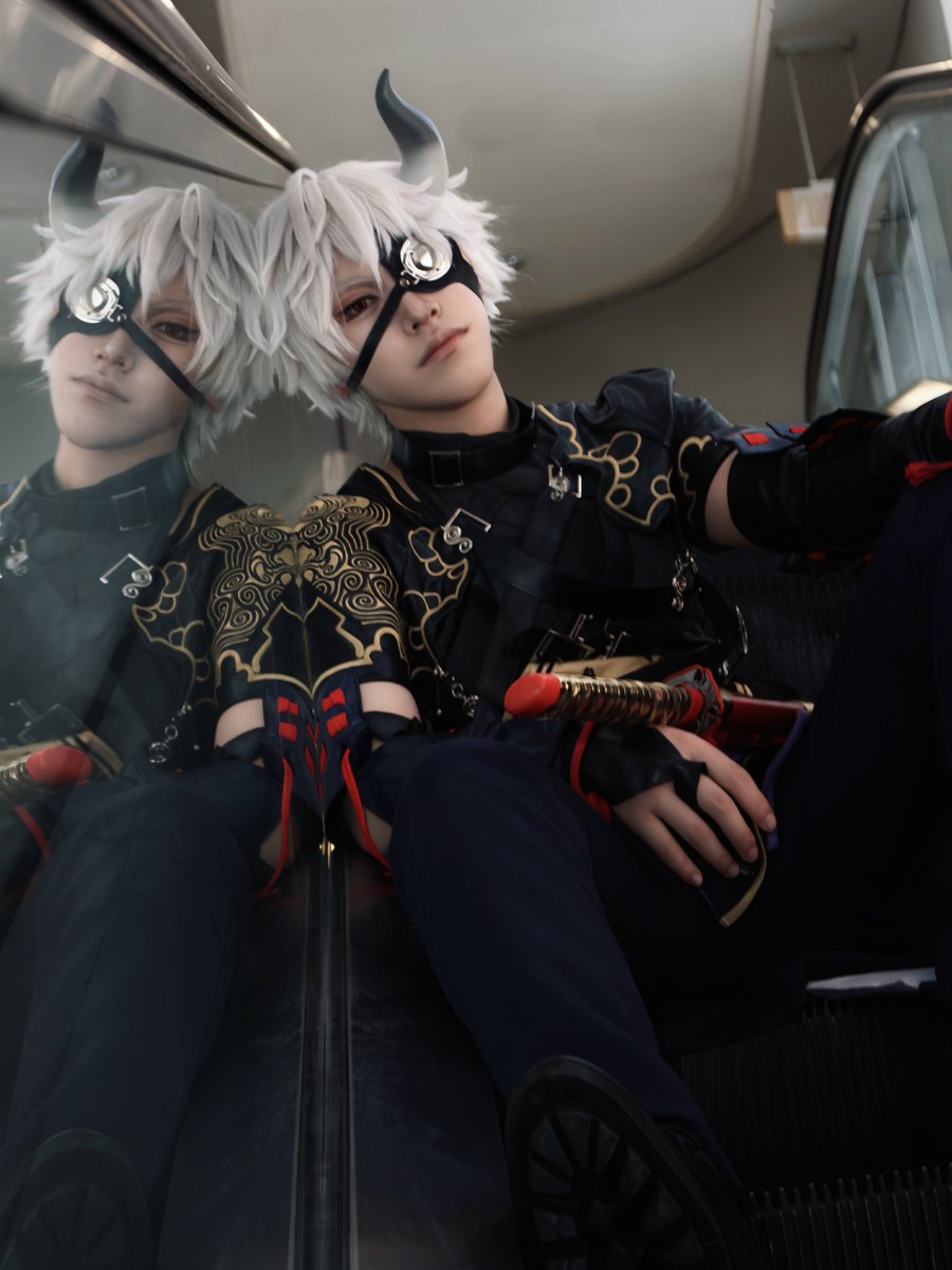 Aoba_221's tweet photo. 【⚠Cosplay/コスプレ】刀剣

  鬼丸国綱/No.21

          ──俺の主は、
                       一体誰なんだろうな...

📸→なつ@natsu__714_
 #ハコアム大阪 https://t.co/1i8l91EejR