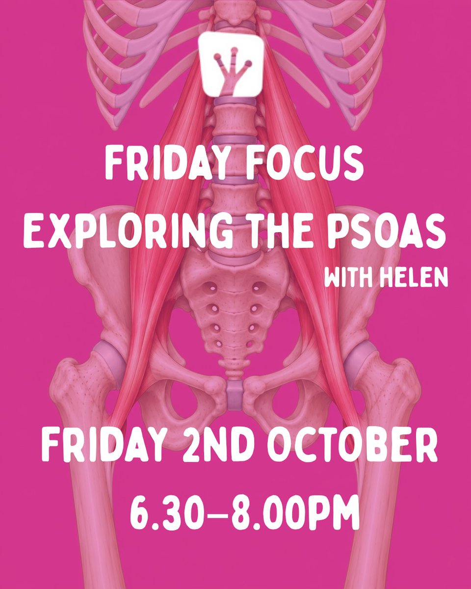 UpwardFrog's tweet photo. Explore the psoas with Helen at Friday Focus 💚 Learn what this deep muscle does and how yoga can support movement, posture & stability. Fri 2 Oct, 6.30–8pm 🐸
#psoas #yogafocus #fridayfocus #yogaanatomy #yogapractice #stockportyoga #stockport #yogastockport https://t.co/22OAyOokg0