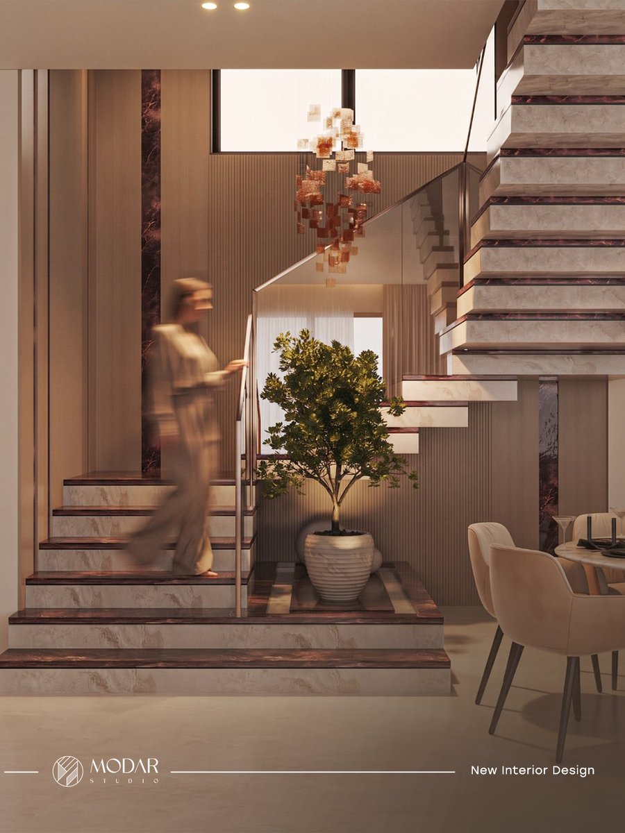ModarStudi's tweet photo. ✨ Contemporary Villa Interior | Modar Studio
Category: Residential
Type: Dining & Staircase Interior Design
Location: Saudi Arabia
#InteriorDesign #DiningRoomDesign #StaircaseDesign #ResidentialDesign #VillaDesign #ModernInteriors #3DVisualization https://t.co/vHmcRhxeP4