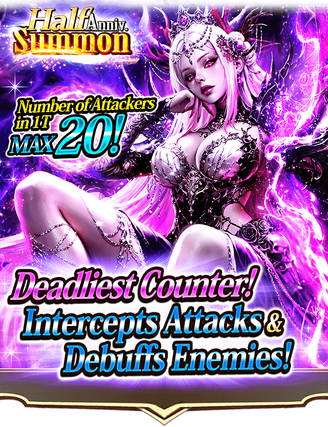 DarkSummoner_us's tweet photo. ✨ "Half Anniv. Summon" Now Live! ✨

New monster "Hardil, Violet of Abyssal" has arrived!

Absolute authority seated upon the abyssal throne, commanding violet lightning and demonic flames.

#DarkSummoner https://t.co/MRGBEKTG39