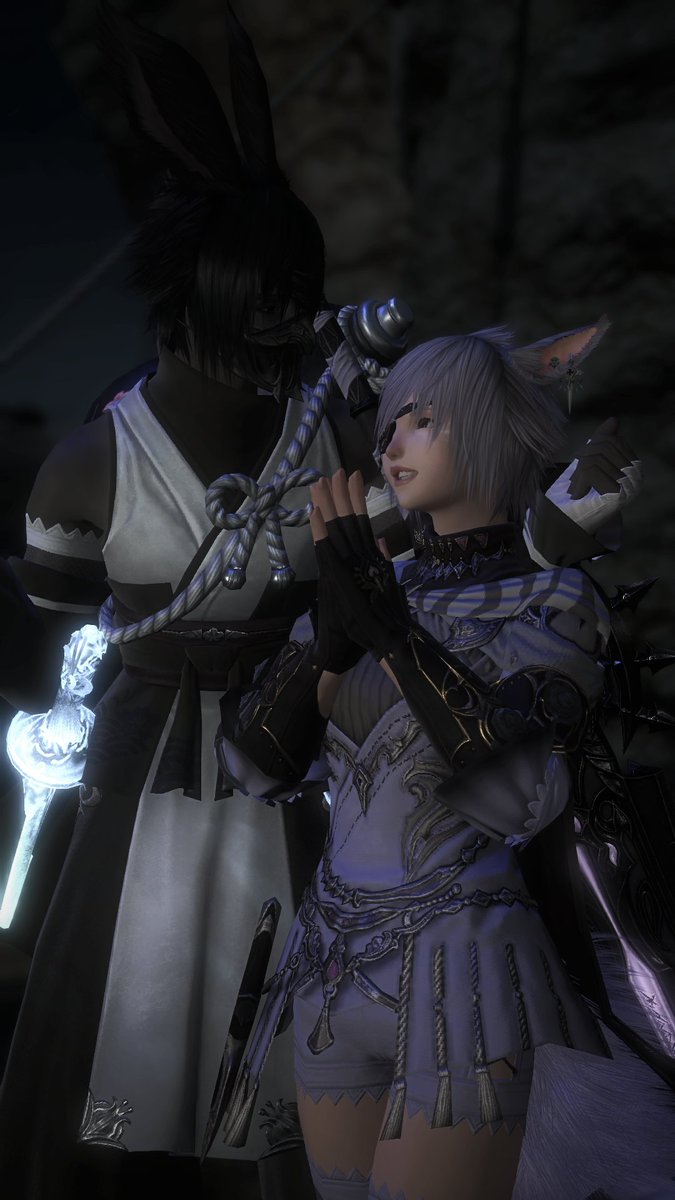 nyankurae's tweet photo. finally able to wear the lucian locks 😍😍

#gpose #gposers #FFXIV #ff14 https://t.co/hhhcEH0rC6