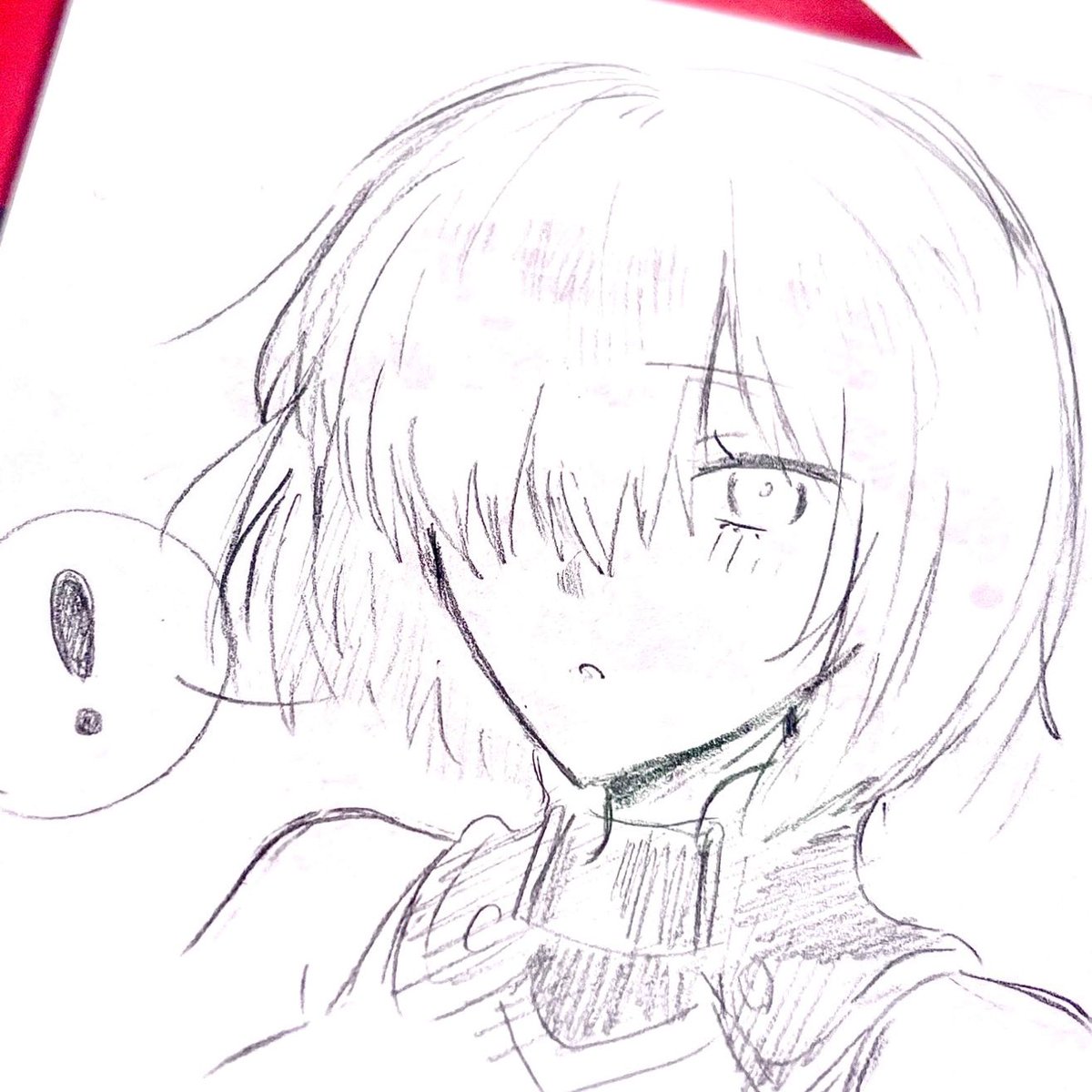usu0ssss's tweet photo. らくがきマシュちゃん https://t.co/RKMJkzcuZv