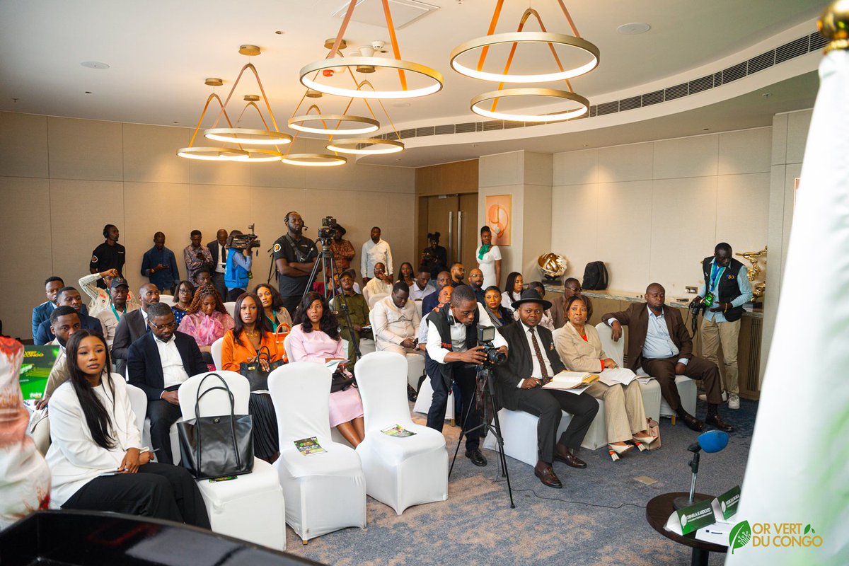 Orvertducongo's tweet photo. En marge de la Foire Agro-Pastorale – Made in Congo, OR VERT DU CONGO a réuni ce 23 septembre médias, entrepreneurs et investisseurs. 

📅 03 octobre 2026
📍 Musée National de la RDC

#OrVertDuCongo #RDC https://t.co/mLv6EaOxCm
