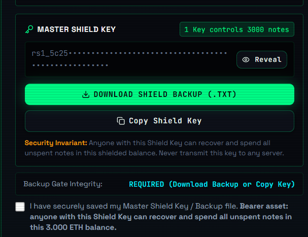 RobinShieldZK's tweet photo. Now test RobinShield.

https://t.co/YFNGsOfJMQ https://t.co/ZZu6dJcb3C
