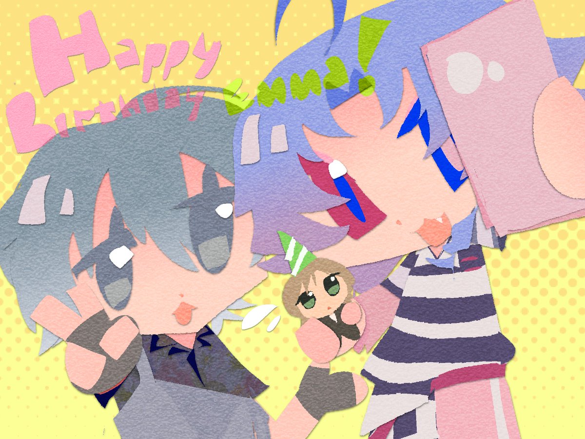 rkbmym's tweet photo. Piece i did for my friend (belated) birthday! ^_^ https://t.co/nK3phOZuqS