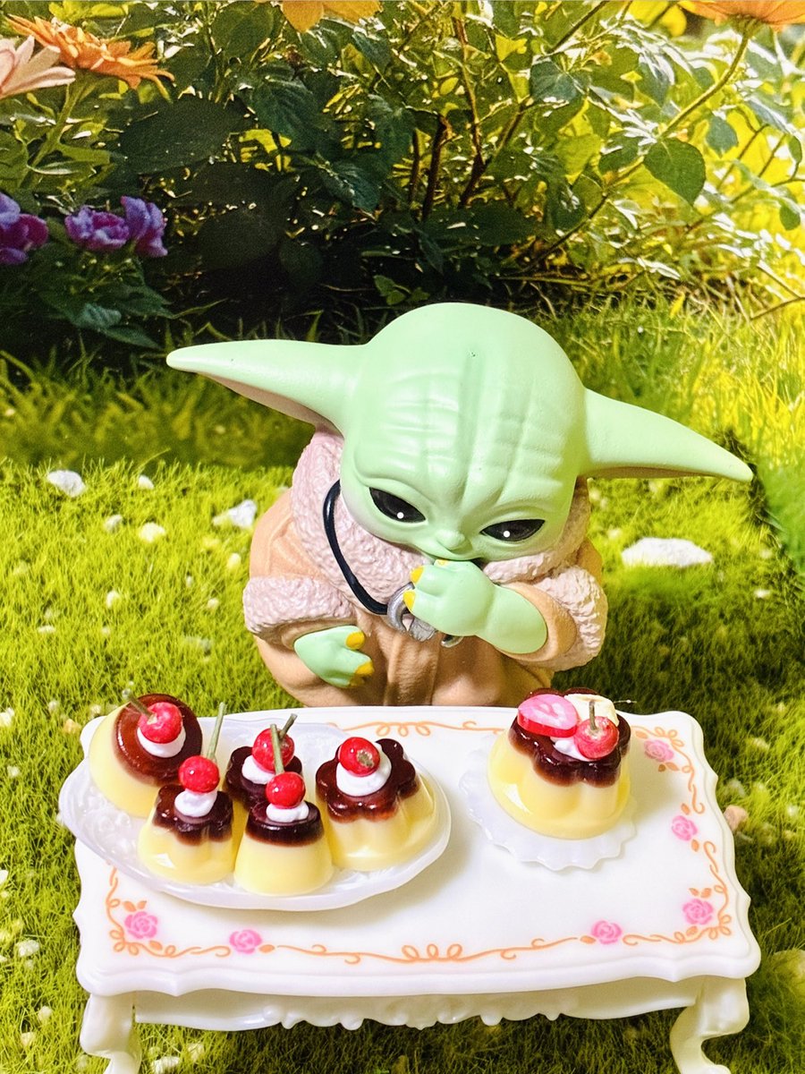 mochaco2026's tweet photo. 今日はプリン🍮だよ！
可愛い子にはいっぱいあげようね
🍮🍮🍮🍮🍮🍮

#今日のグーちゃんごはん https://t.co/BNhJNRTXui