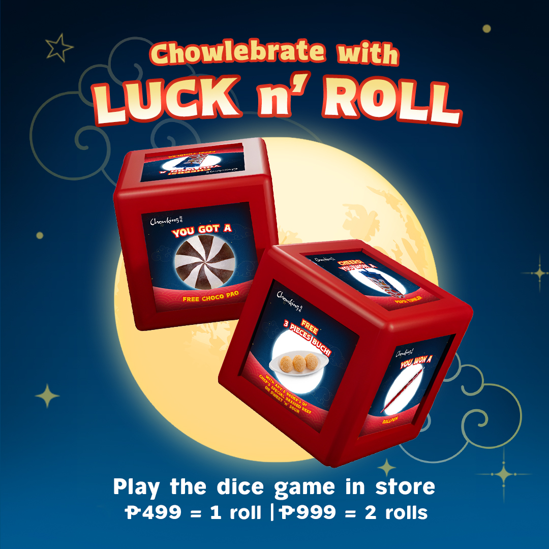 chowking_ph's tweet photo. Happy #ChowkingMoonFestival! 🤩🌝 Here are some delightful ways to CHOWlebrate so you don't miss out!

See you later at 6PM for our CHOWlebration with @mepauloavelino LIVE on our Facebook page! 🍫

Make your Moon Festival moments extra special with Chowking! 🤩 https://t.co/4Zx8apgl36