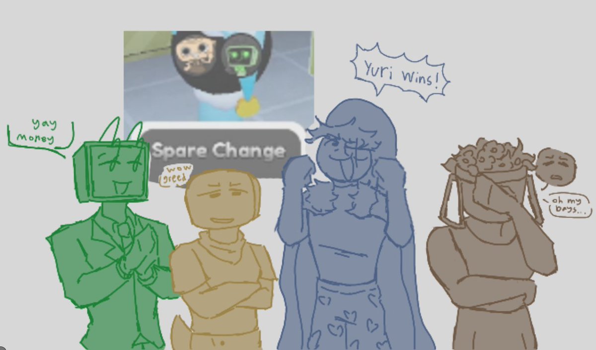 AstrixIsKewl's tweet photo. lowk had to draw this interaction I had with my friends yesterday
(I'm the astro if you cant tell)
#shellvision #dandysworldart https://t.co/Y0pzFv5MZv