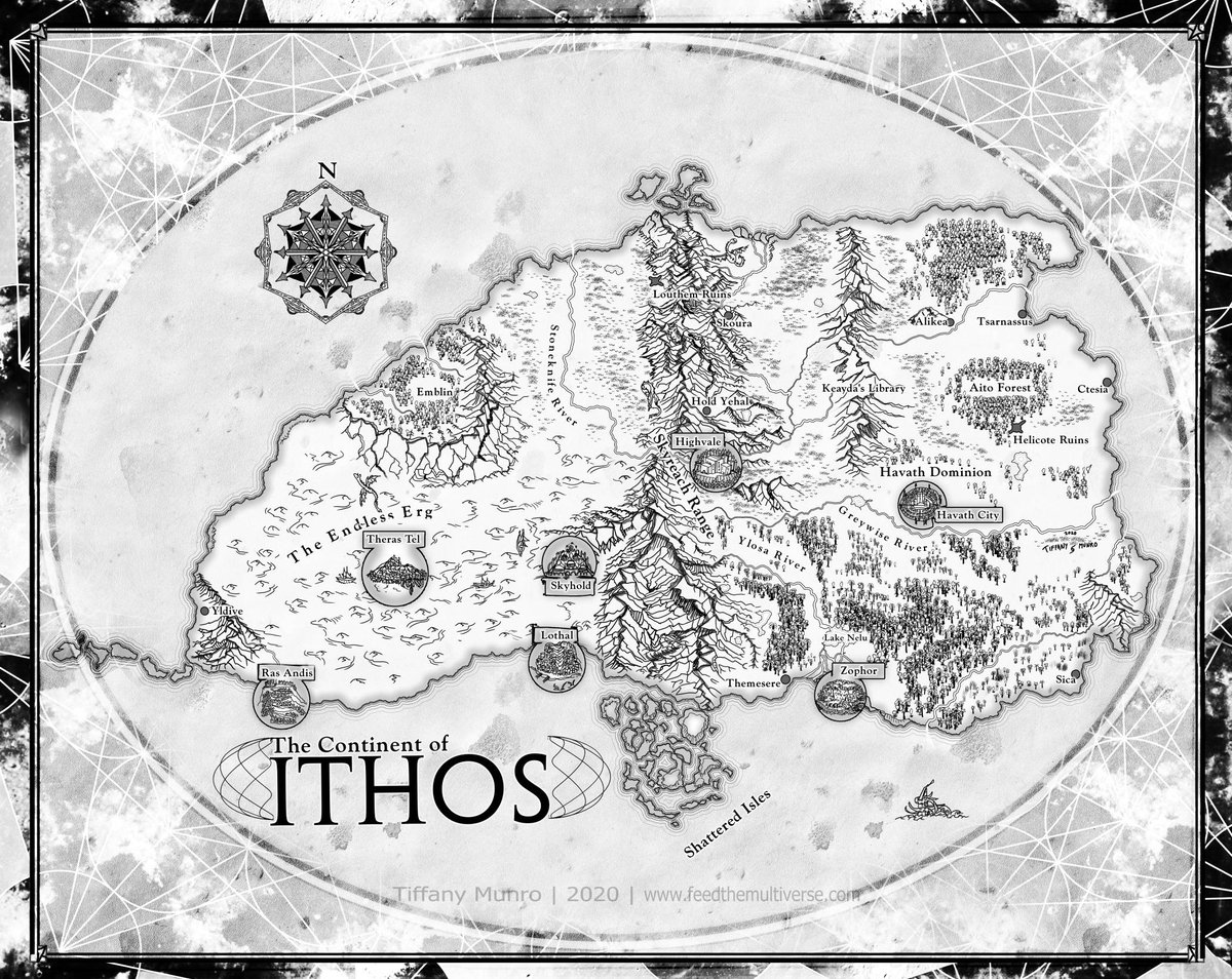 FeedMultiverse's tweet photo. You know, it's only this map, which redefined how I did hills and desert ever after. The only print I've ever sold to random people (granted mostly this is because I don't have prints available for the most part). https://t.co/IVBYvqSZUi