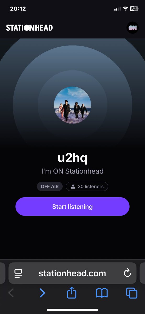 mangetz's tweet photo. StationheadというプラットフォームでU2が何かをストリーミングすると。
9/25日本時間18時。
ブラウザで閲覧可能です。

https://t.co/t30XWJXSiP https://t.co/rJld6ons2m