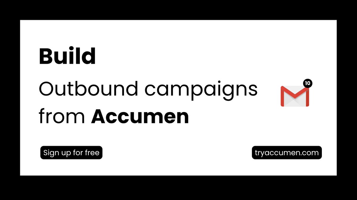 tryaccumen's tweet photo. Your outbound doesn't start in a sheet. It starts in Accumen.

Sign up for free → https://t.co/EbGF6FXIu9

#outbound #sales #leadgeneration #b2bsales #aitools #saas #accumen #salesautomation https://t.co/b2QxMWGbS3