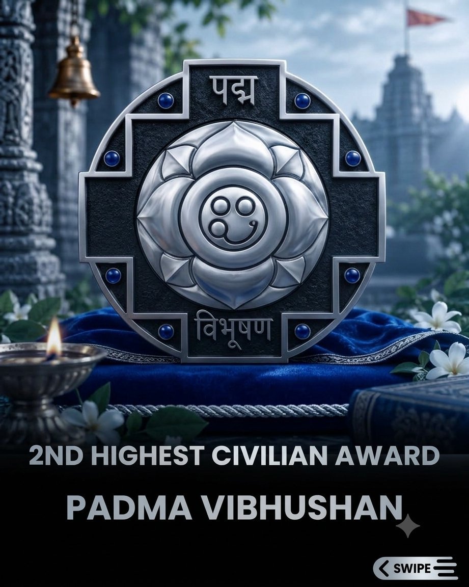 AIRNewsHindi's tweet photo. नागरिक सम्मान !

🇮🇳 भारत के प्रमुख नागरिक सम्मान:

🏅 भारत रत्न
🏅 पद्म विभूषण
🏅 पद्म भूषण
🏅 पद्म श्री

#BharatRatna #PadmaVibhushan #PadmaBhushan #PadmaShri