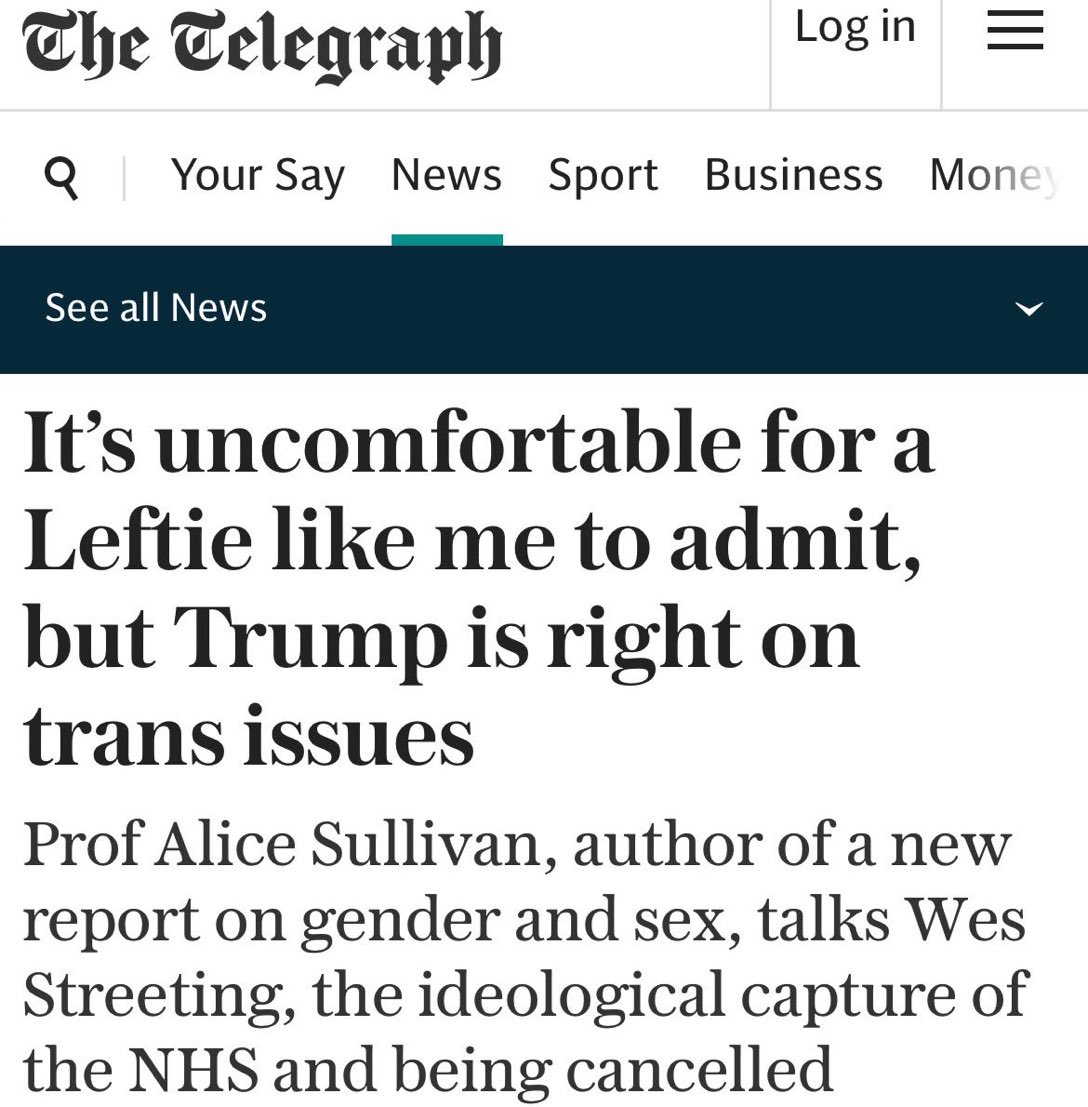 Woke_66's tweet photo. Always remember that the gender critical movement would willingly sacrifice all women’s rights just to destroy the lives of trans people. https://t.co/1LCtc4ZIJi