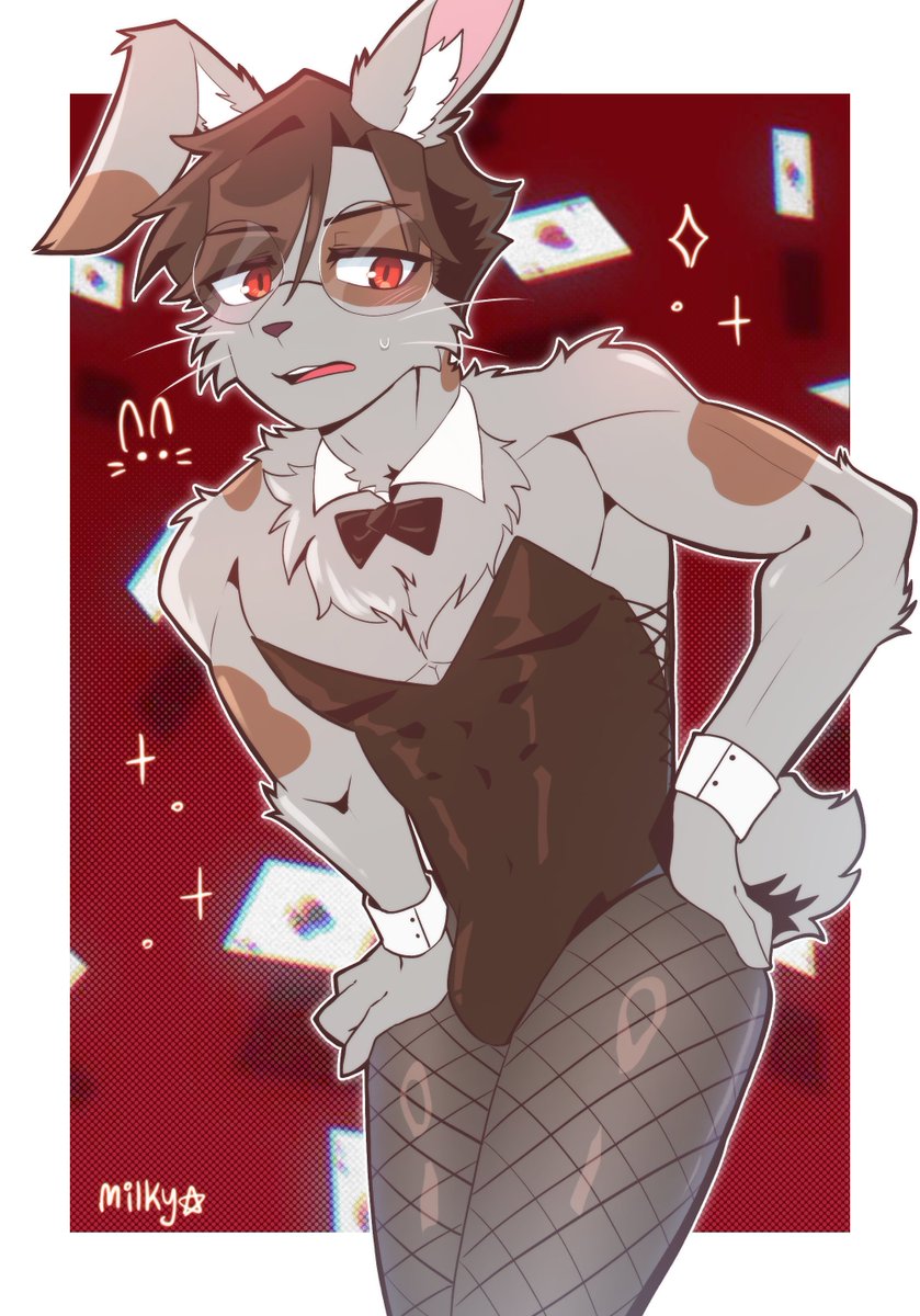 MKDellos's tweet photo. 🐰🩶🤎
#oc #furry https://t.co/Pudl2dfo8N