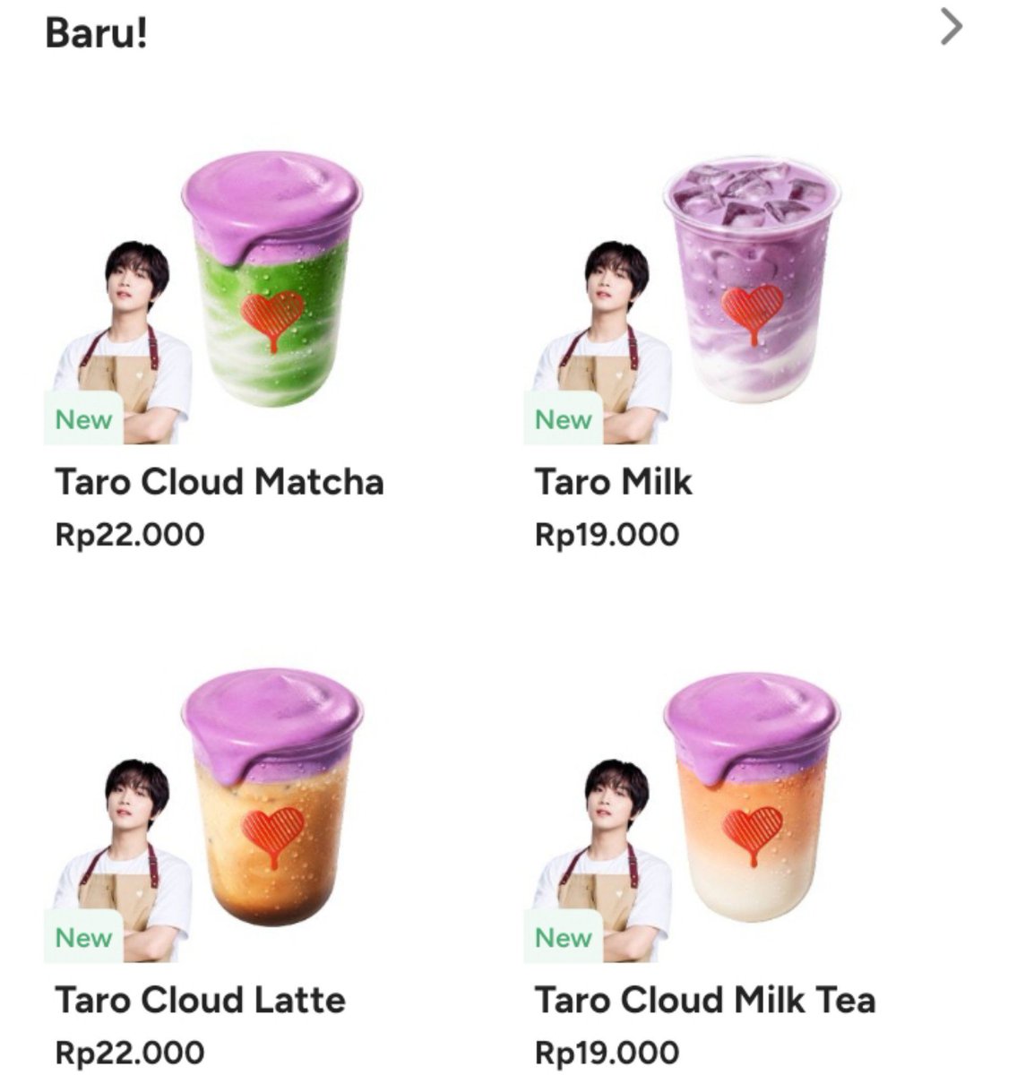cutiesfss's tweet photo. 🌻 Giveaway Haechan x Kopken Taro Series 🌻

📌 rules di pic

winnernya ada 2 orang yah (utk minumannya uk. reguler tp boleh milih mau yg mana dari ke-4 menu taro)

end? jumat siang, diundi random based on reply.
good luck! 🍀 https://t.co/izPuTBDKxH