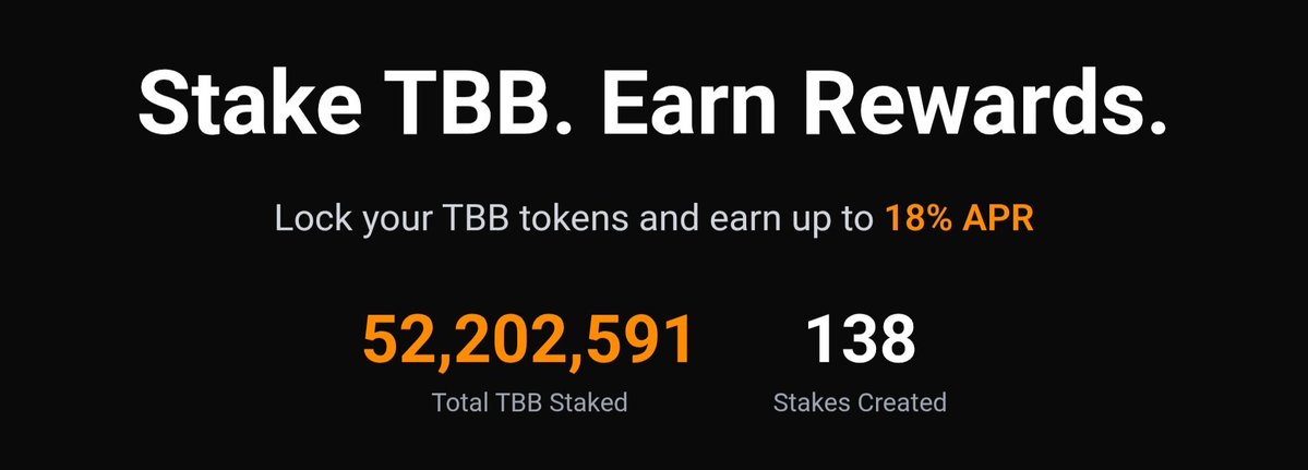 _AIMINI_'s tweet photo. Just DCA and STAKE $TBB 🚀🚀🚀 https://t.co/BjgaNQQlNb