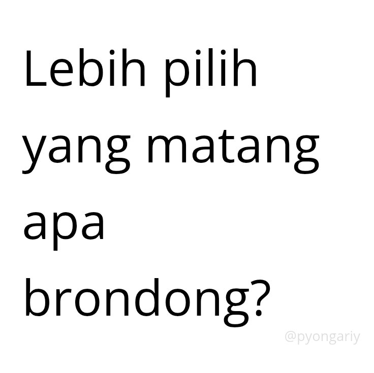 pyongariy's tweet photo. Kamu tim yang mana? https://t.co/MsosCdjeP1