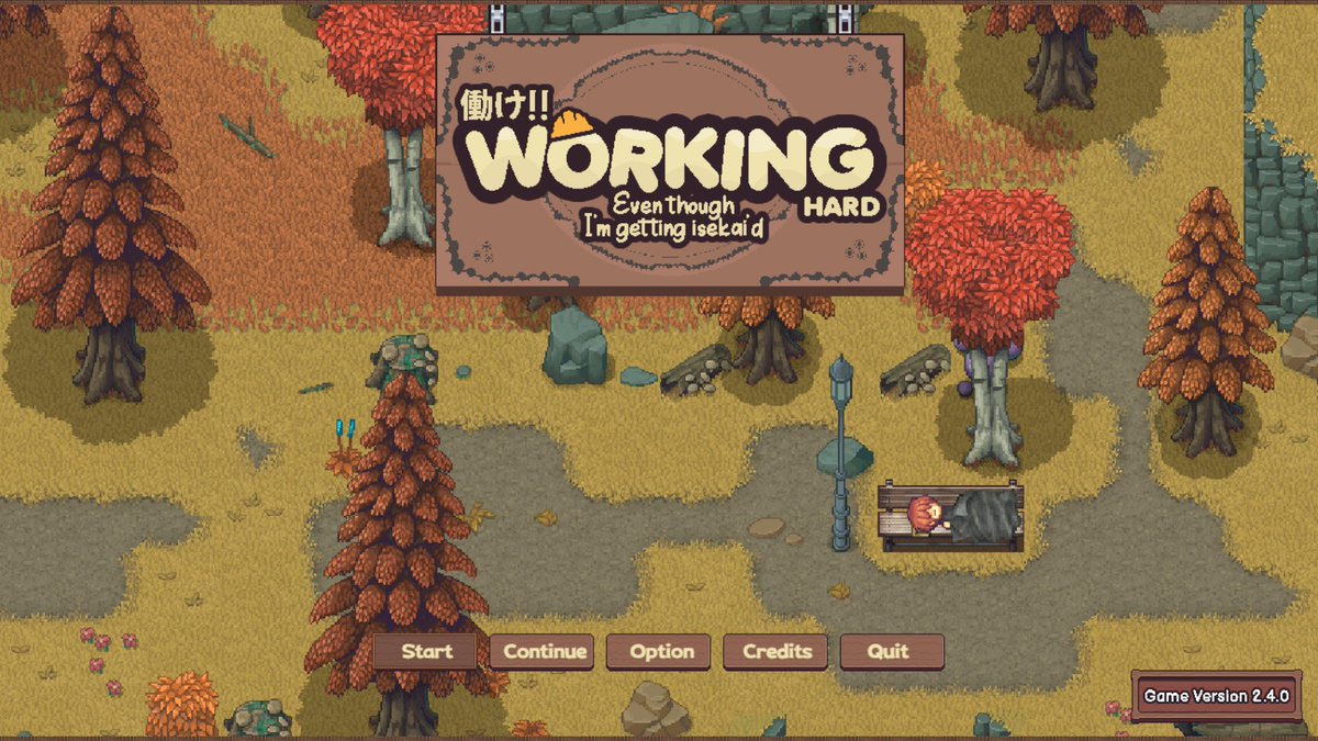 Ilmanwf's tweet photo. Day 4 Sharing random screenshot of my rpg maker mv project until my X feed showing me something similar and not just anime por-   

#RPGツクール 
#インディーゲーム https://t.co/egDNfYOxgX