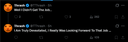 zerozerozeroeq's tweet photo. RIP. 

Sorry that happened, maybe now youve got plenty of time to do those backed up comms for the people you stole from? Youve got no excuse now :) https://t.co/DKO97uCtwO