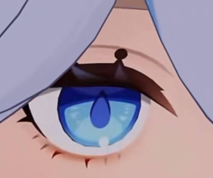 furinakisser's tweet photo. The concept of Furinas eyes always being red and swollen from crying https://t.co/ZfIpBbZsYJ