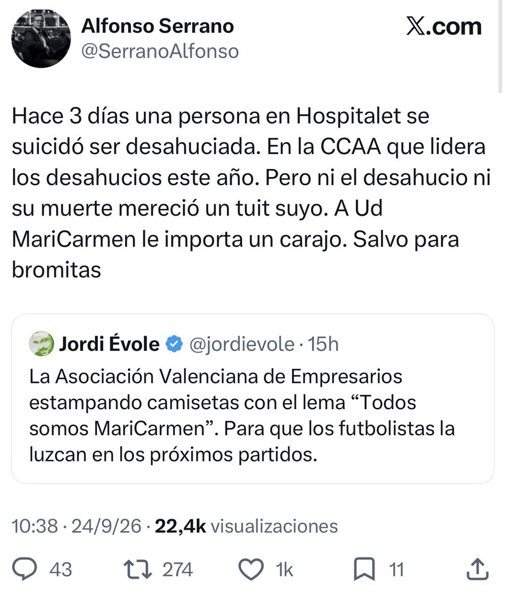 mejoreszasca's tweet photo. ZASCA!!!!!!!!!!! de @SerranoAlfonso a @jordievole https://t.co/VY82CtD4TU