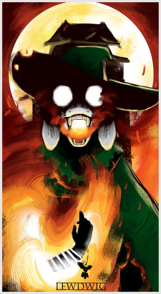 LudWigTheSlime's tweet photo. Kingslayer Ralsei 
#art #fanart #deltarune #ralsei https://t.co/E9MkPnI3Fg