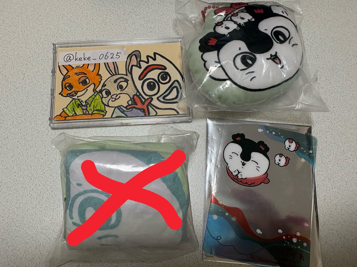 keke_0625's tweet photo. 【交換･譲渡】
ちいかわ
プライズ特典
クッションマスコット

✨譲
セイレーン
✨求
異種モモンガグッズ、うさぎグッズ
なんでも検討＞定価+送料

大阪手渡し＞郵送 https://t.co/1RGw3qoz7N