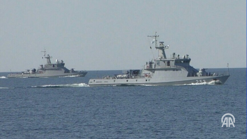 anadoluagency's tweet photo. 🚨 Nine Kazakh servicemen confirmed dead after being swept out to sea during naval exercise in Caspian Sea

📍 Kazakhstan says 19 servicemen were swept into sea during combat training mission in Mangystau region after weather conditions suddenly worsened https://t.co/OBNAGu3HSK https://t.co/ZkKQ4nOSad
